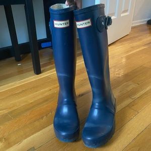 Blue Hunter Rainboots